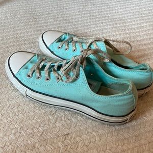 Teal Converse